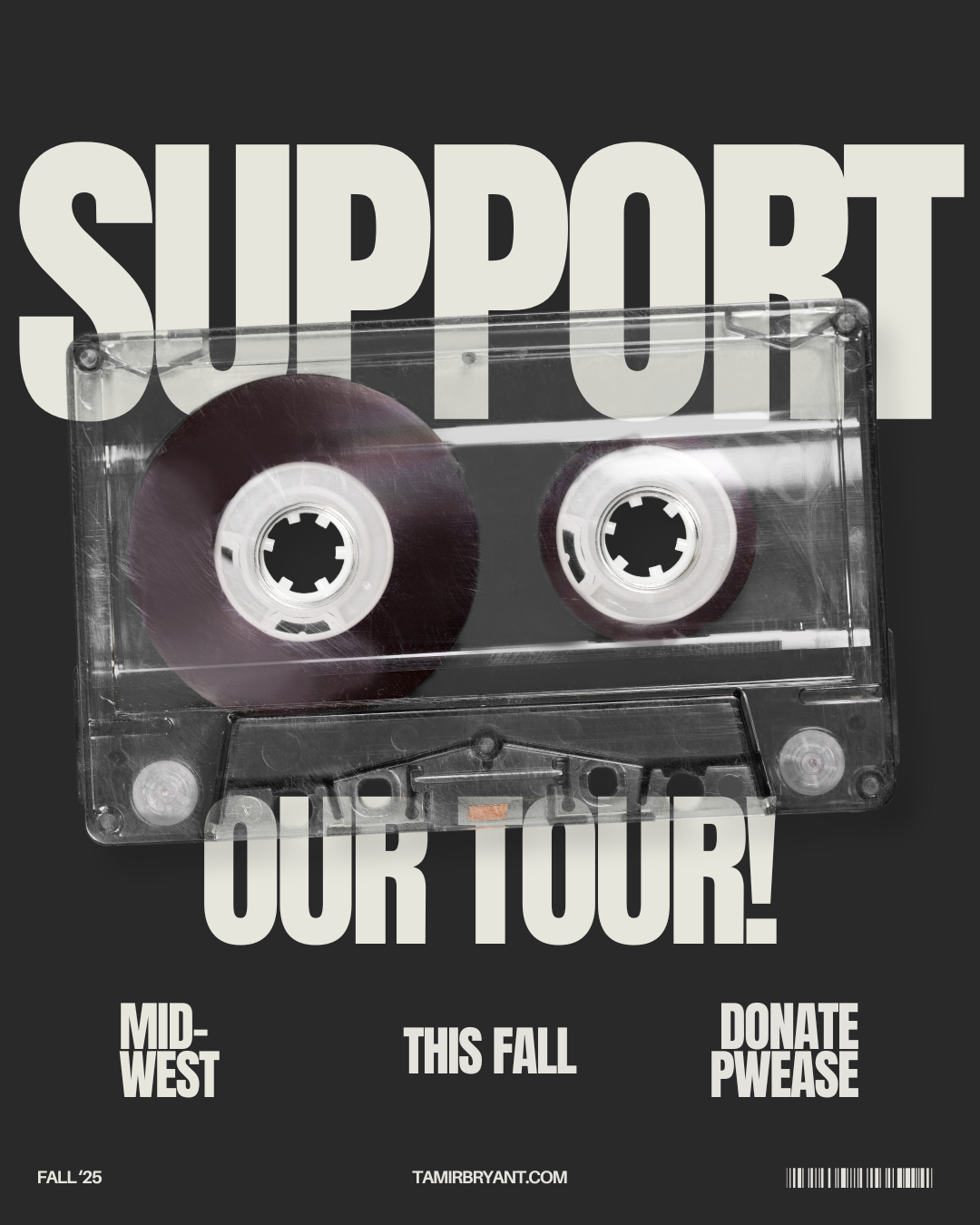 SUPPORT THE TOUR ($100)