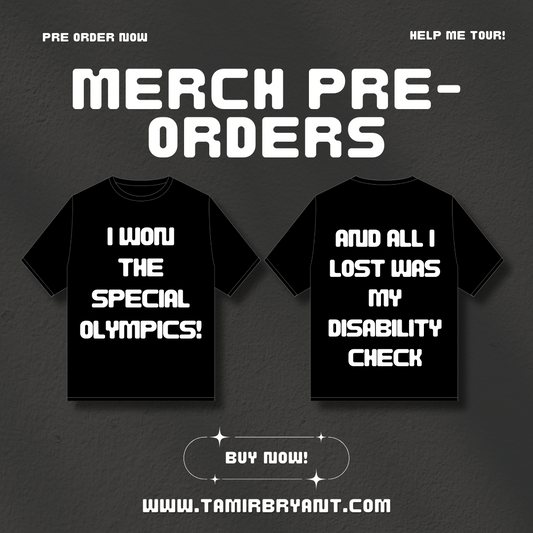 Special Olympics T-Shirt - Pre Orders (+ Two Tickets)
